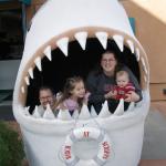 At Birch Aquarium, Jason, Paige, Jana & Tyler