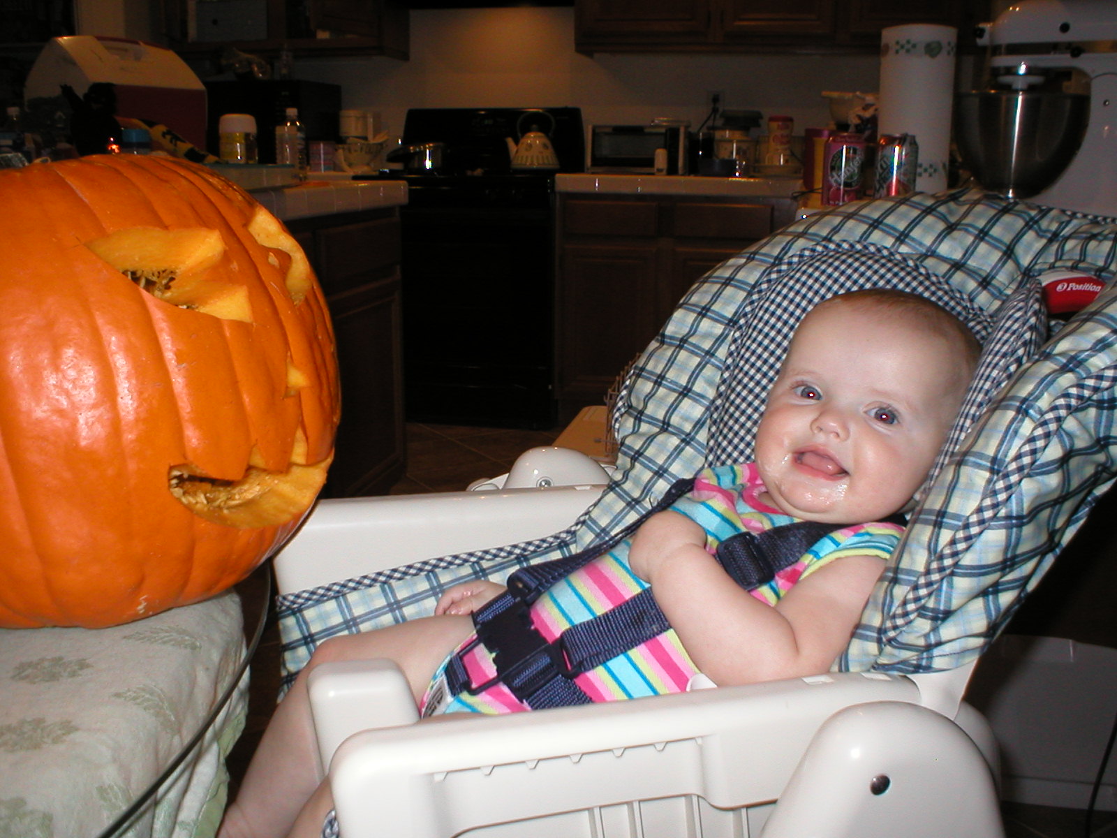 Carving Pumpkins with Dad