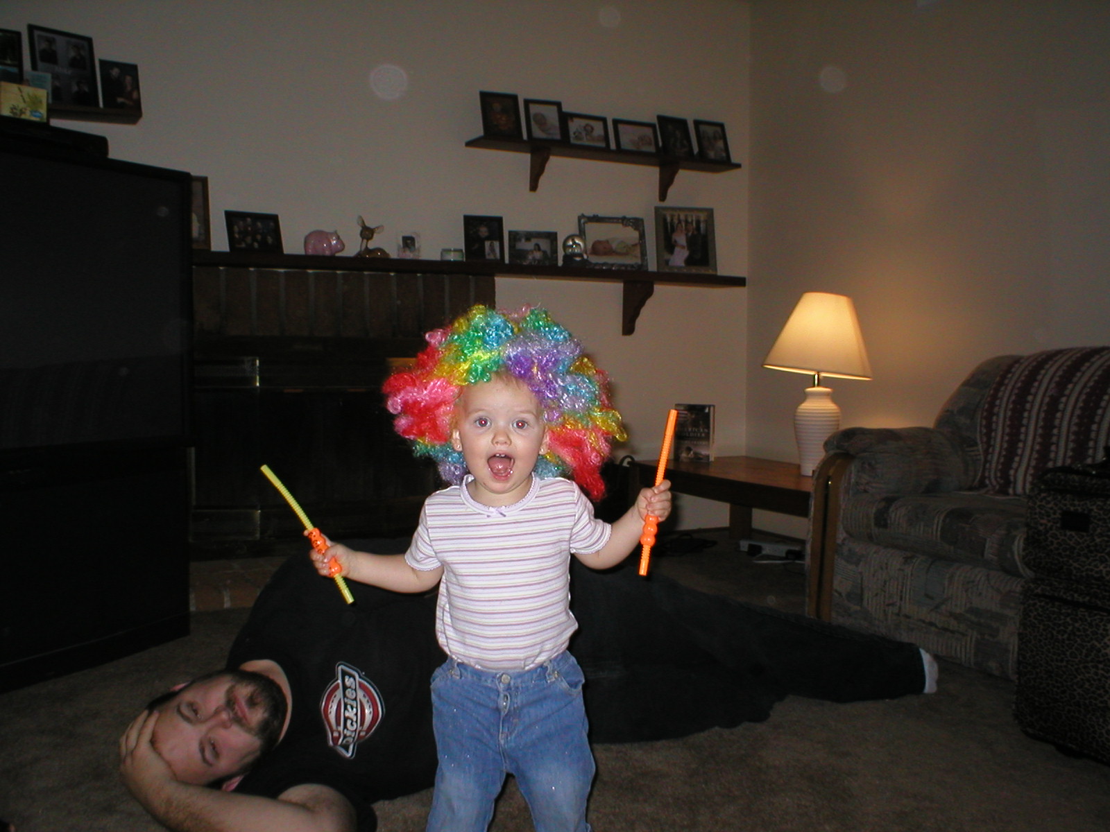 Hanging out with Mike, Being a Crazy Clown!