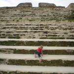 Belize - Altun Ha Mayan Ruins - Kaylin Climbing