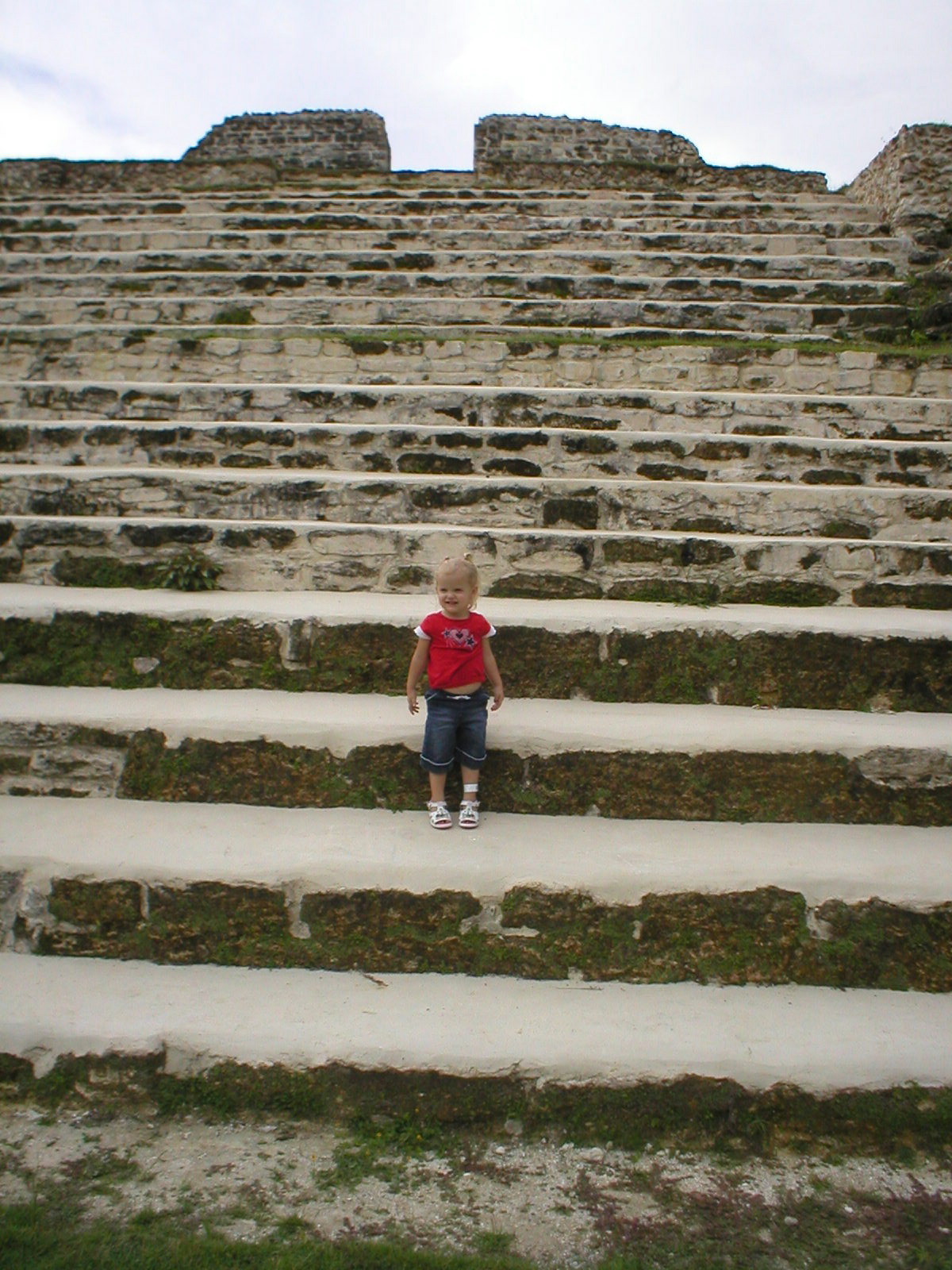 Belize - Altun Ha Mayan Ruins - Kaylin Climbing