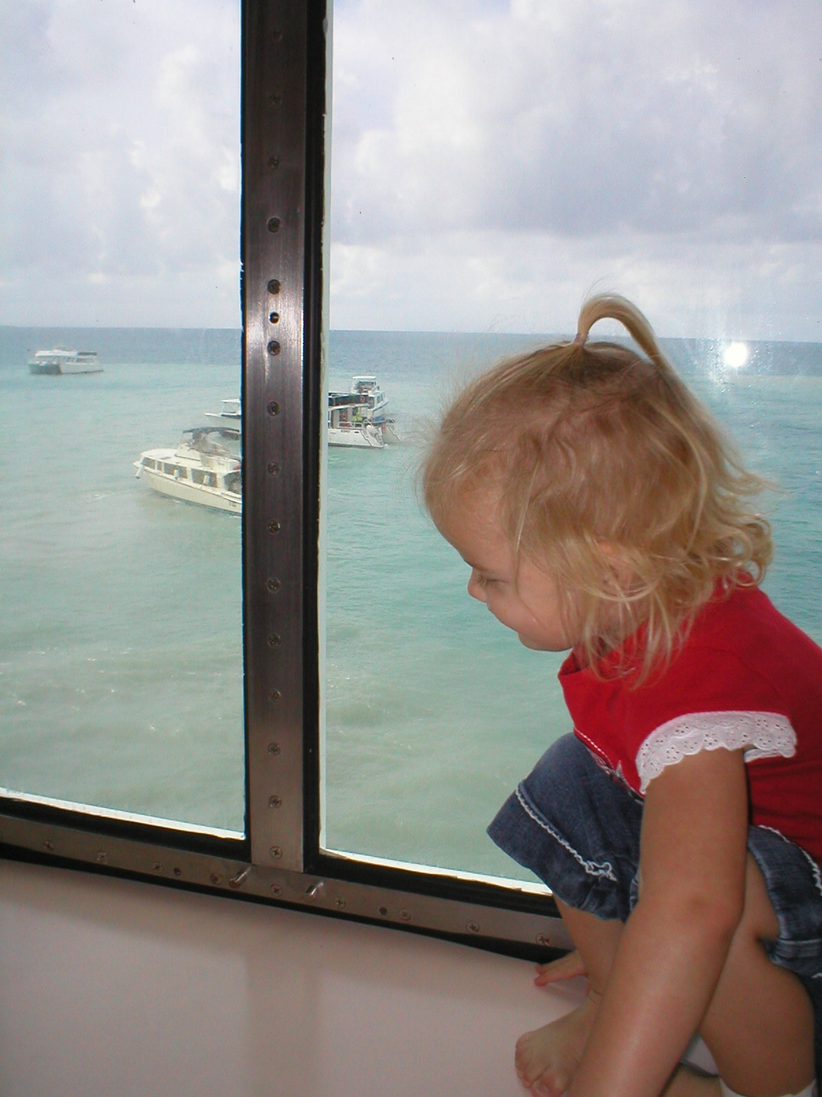 Belize - watching the tenders