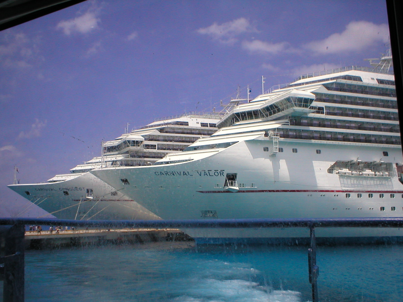 Cozumel - Taking off for our excursion.