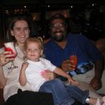 Having a drink & Saying Goodbye - Christine, Kaylin & Tony