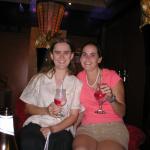 Having a drink & Saying Goodbye - Christine & Amy