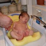 First Real Bath