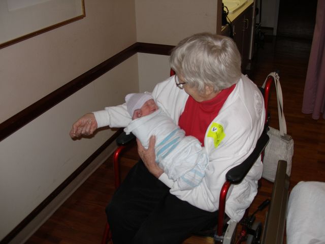 Great Grandma & Keira