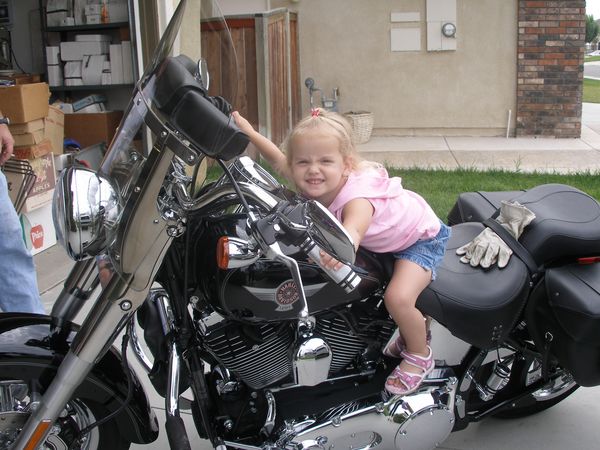 Tough Harley Girl