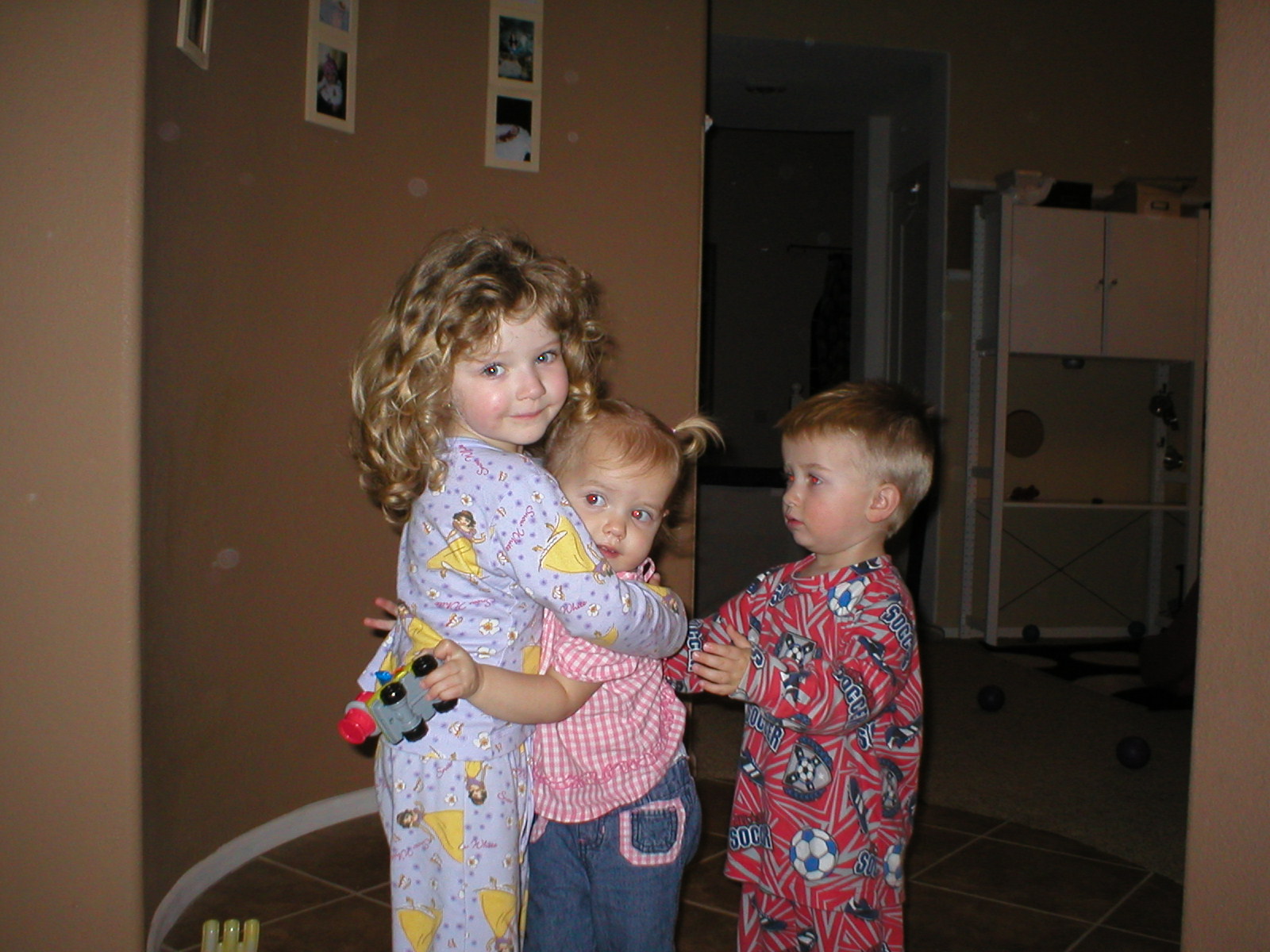 Kaylin with her friends Sydni & Davis (Miles & Salyna's kids)