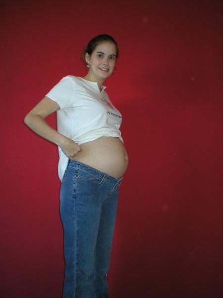 Pregnant Photo!!!!  Feb 22nd, 29 weeks & a few days
