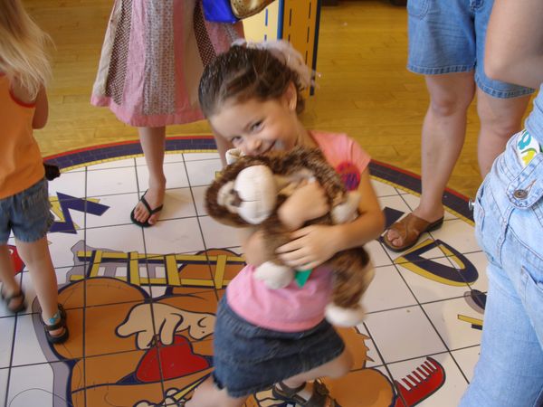 Paige, The birthday Girl at Build A Bear