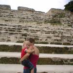 Belize - Altun Ha Mayan Ruins - Amy & Kaylin