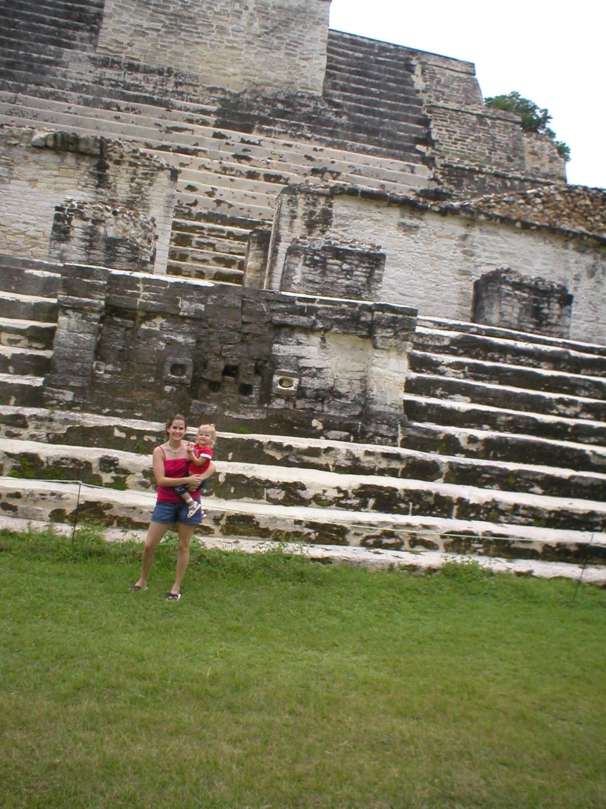 Belize - Altun Ha Mayan Ruins - Kaylin & Amy