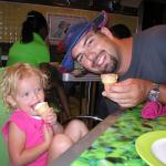 Kaylin & Ryan Enjoying some ice cream.